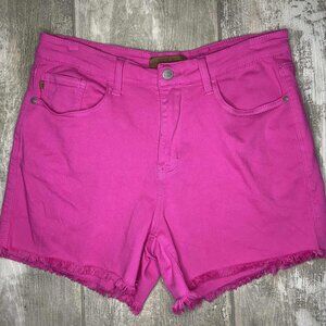 Judy Blue Hot Pink Shorts